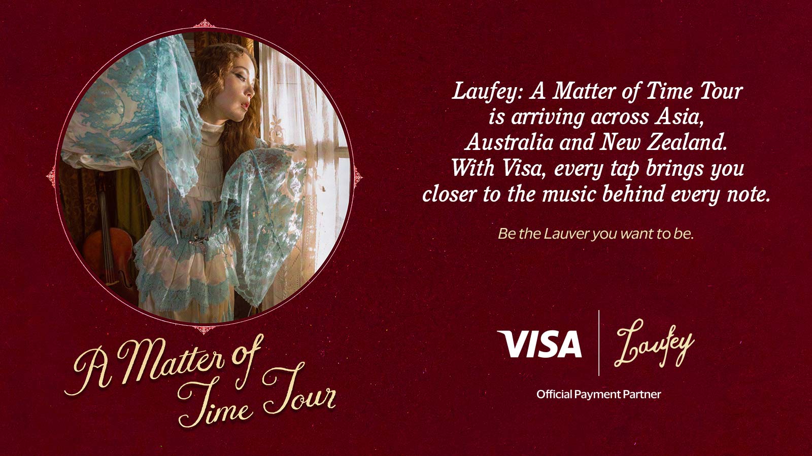 When the time comes, access matters. Get there first with Visa Presale.
